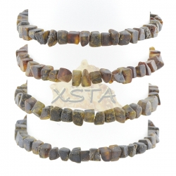 Wholesale raw amber bracelet 